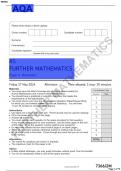 AQA-7366-2M-FURTHER MATHEMATICS QUESTION PAPER 2M:Mechanics-AS LEVEL-17May24-PM