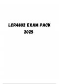 LCR4802 EXAM PACK 2025