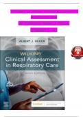 Test Bank for Wilkins’ Clinical Assessment in Respiratory Care, 9th Editionby Albert J. Heuer, All Chapters (1 - 21) A+