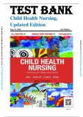 Test Bank For Child Health Nursing, 3rd Updated Edition by Jane W. Ball (All Chapters 1-35)