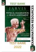 Exam Resources - Physical Examination and Health Assessment 9th Edition by Carolyn Jarvis, Ann L. Eckhardt - Complete, Updated & Latest Version. All Chapters Included.