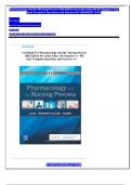 Pharmacology and the Nursing Process 10th Edition by Linda Lilley All 58 Chapters Test Bank Complete Questions and Answers A+ (NEWEST 2024)