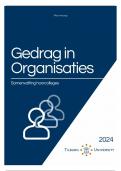 Gedrag in Organisaties samenvatting (324075-B-3)