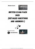 INF3720 EXAM PACK 2025  {DETAILED QUESTIONS AND ANSWERS }