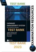 Exam Resources - Database Management System 1st Edition by Jagdish Chandra Patni, Hitesh Kumar Sharma, Ravi Tomar, Avita Katal - Complete, Updated & Latest Version. All Chapters Included.