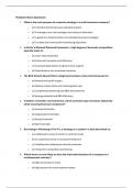 Practice Exam (+ Answers) Strategic & Organizational Design (EBM636A05) 