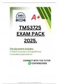 TMS3725  EXAM PACK 2025