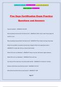 Five Guys Certification Exam Practice Questions and Answers