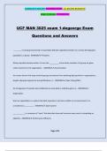 UCF MAN 3025 exam 1-degeorge Exam Questions and Answers