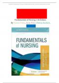 Test Bank for Fundamentals of Nursing 11th Edition By Patricia Potter, Anne Perry, Patricia Stockert, Amy Hall  / BEST STUDYGUIDE