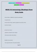 MICB 212 Immunology (Readings) Exam Study Guide