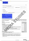 AQA-8572-1-GCSE MEDIA STUDIES QUESTION PAPER 1:Media One-G-13May24-PM