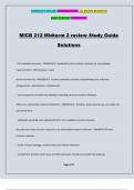 MICB 212 Midterm 2 review Study Guide Solutions