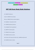 OST/OST 248 Bundled Exams Questions and Answers 100% Pass