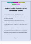 Chapters 4-5: OST-248 Exam Practice Questions and Answers