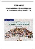 Test Bank For Human Development: A Life-Span View 9th Edition By Kail, Cavanaugh, Consists Of 16 Complete Chapters, ISBN: 9789815059724