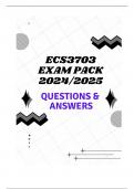 ECS3703 EXAM PACK 2024/2025 (QUESTIONS & ANSWERS)