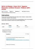 MATH 110 Module 1-10 & Final Exam Bundle;Requires Respondus LockDown Browser + Webcam 100% Verified 2024/2025;(PORTAGE LEARNING)