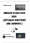 MNE2601 EXAM PACK 2025  {DETAILED QUESTIONS AND ANSWERS }