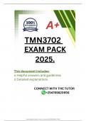 TMN3702 EXAM Pack 2025