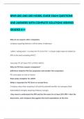 BIWS LBO AND LBO MODEL GUIDE EXAM QUESTIONS AND ANSWERS WITH COMPLETE SOLUTIONS VERIFIED GRADED A++