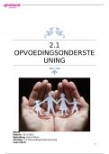 2.1 opvoedingsondersteuning (behaald met een 7!)