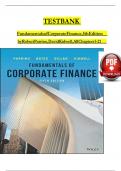 Test bank for fundamentals of corporate finance 5th edition by Robert Parrino, David Kidwell