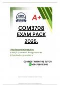 com3708 EXAM PACK 2025