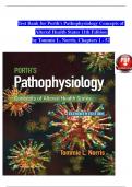 TEST BANK For Porth's Pathophysiology Concepts of Altered Health States 11th Edition by Tommie L. Norris, Verified Chapters 1 - 52, Complete Newest Version