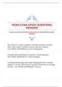 CCMA CERTIFICATION BNDLED EXAMS STUDY QUESTIONS WITH GUARANTEED ACCURATE ANSWERS |VERIFIED