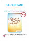 Test Bank for Advanced Practice Nursing: Essentials for Role Development, 5th Edition by Lucille A. Joel, F.A. Davis|9781719642774|All Chapters 1-30 ||Complete A+ Guide