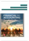 Solution Manual for Financial Accounting 11th Edition Robert Libby, Patricia Libby, Complete Chapters 1 - 13, Verified Newest Version ||A+ Study Guide