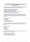 ATI PEDS PROCTORED Exam Questions & Answers Graded A 2024