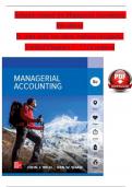 Solution Manual for Managerial Accounting, 8th edition by John Wild, ken Shaw, Barbara Chiappetta, Verified Chapters 1 - 13, Complete Newest Version