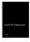 ILTS 207 English Exam 2025