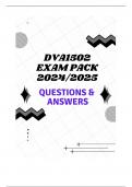 DVA1502 EXAM PACK 2024/2025 (QUESTIONS & ANSWERS)