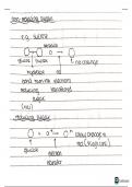 AS Level/A Level Biology – Biological Molecules 