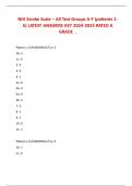 NIH Stroke Scale – All Test Groups A-F (patients 1-6) LATEST ANSWERS KEY 2024-2025 RATED A GRADE  ./NIHSS - Group A Test Answers,PATIENTS 1-6 NIH Stroke Scale Group B Patient 1-6 Answer,NIHSS Group C - Patients 1-6 ,NIH Stroke Scale Group D Patient 1-6 An