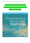 Theoretical Basis for Nursing  6th Edition