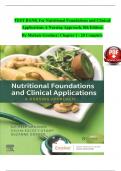 Test Bank for Nutritional Foundations and Clinical Applications: A Nursing Approach 8th Edition By Grodner, Escott-Stump; Dorner, ISBN: 9780323810241, All 20 Chapters Covered Complete Version