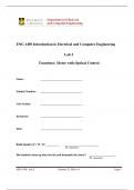 Introduction to electrical and computer engineering ENG1450 All Labs