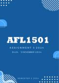 AFL1501 Assignment 6 Semester 2 2024 