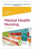  NEEBS MENTAL HEALTH NURSING 6TH EDITION/ALL CHAPTERS 1-22