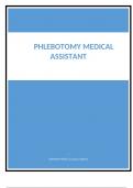 Phlebotomy medical assistant