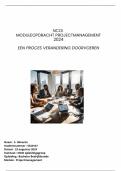 NCOI geslaagde module projectmanagement 2024, een procesverandering verbeteren, cijfer 9 met feedback 