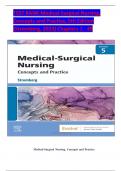 Test Bank For Medical Surgical Nursing 5th Edition By Holly K. Stromberg, All Chapters 1-49