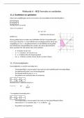 Samenvatting H11.1 & 11.3 - Wiskunde A