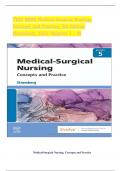 Test Bank For Medical Surgical Nursing 5th Edition By Holly K. Stromberg, All Chapters 1-49