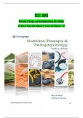 TEST BANK for Nutrition Therapy and Pathophysiology 4th Edition, by Marcia Nelms and Kathryn P. Sucher. All Chapters 1-25. 1118 Pages