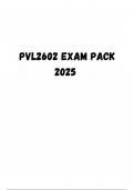 PVL2602 EXAM PACK 2025; Course Family Law (PVL2601)